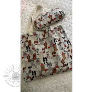 Dekorationstyg Linenlook Dog Dress Up