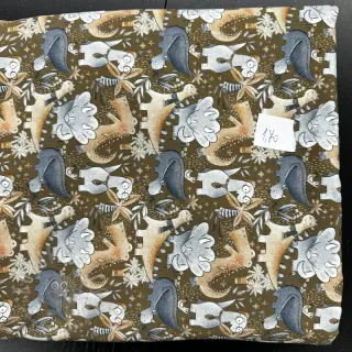Tygpaket jersey digi tryck 2131