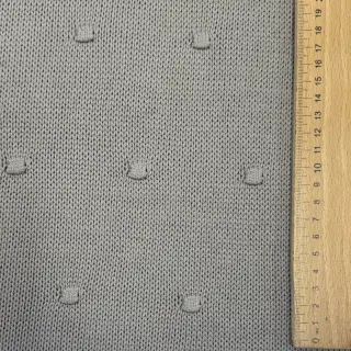Svetrovina BIG KNIT DOT grey