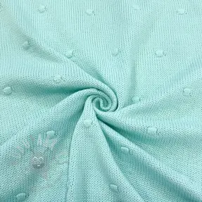 Tröjtrikå BIG KNIT DOT mint