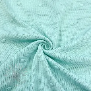 Tröjtrikå BIG KNIT DOT mint
