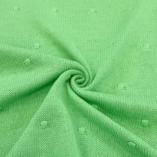 Svetrovina BIG KNIT DOT grass green