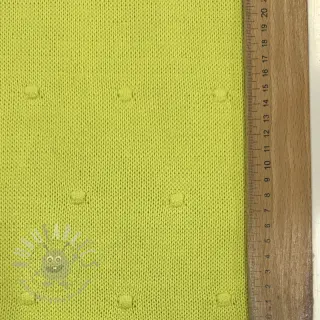 Tröjtrikå BIG KNIT DOT bright green