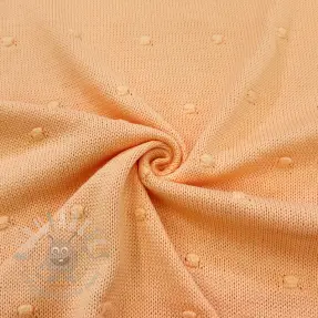 Tröjtrikå BIG KNIT DOT peach