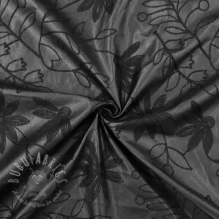 Konstläder för kläder Flowers design C