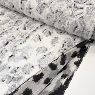 Konstpäls Animal skin black