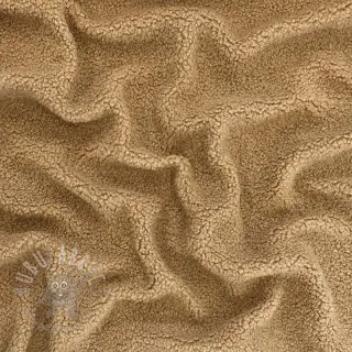 Kappmaterial TEDDY camel