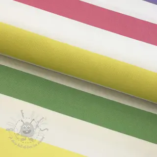 Dekorationstyg Stripes multicolour design C