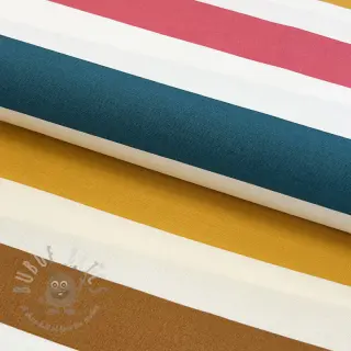 Dekorationstyg Stripes multicolour design B