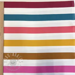 Dekorationstyg Stripes multicolour design B