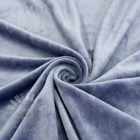 Sammet VELVET STRETCH blue