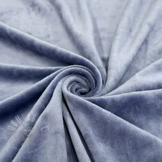 Sammet VELVET STRETCH blue