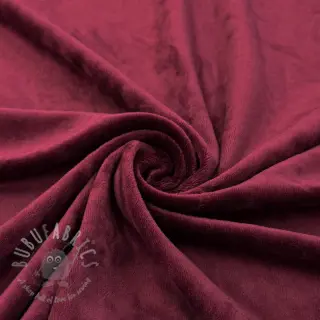 Sammet VELVET STRETCH bordeaux