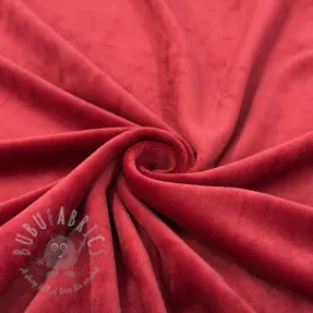 Sammet VELVET STRETCH red