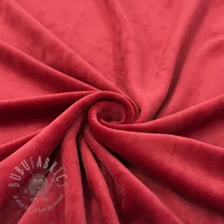 Sammet VELVET STRETCH red