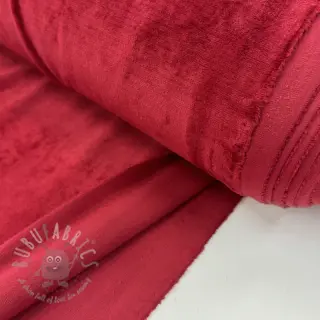 Sammet VELVET STRETCH red