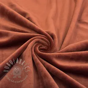 Sammet VELVET STRETCH brick