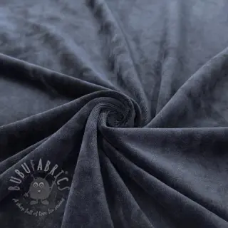 Sammet VELVET STRETCH navy