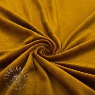 Sammet VELVET STRETCH camel