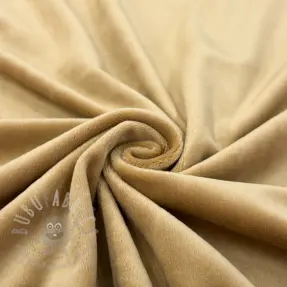 Sammet VELVET STRETCH beige