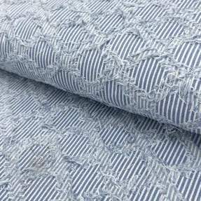 JEANS DENIM Ruffle stripes design Och