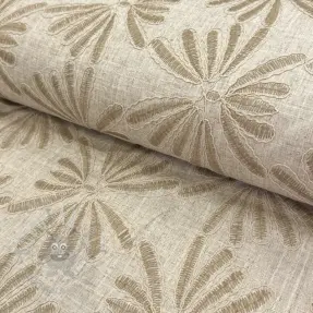 Viskos med lin Desert flowers design A