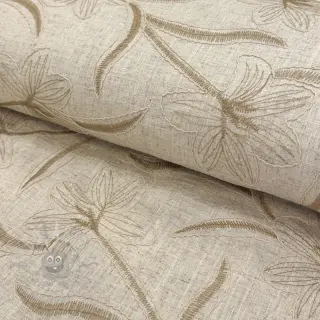 Viskos med lin Desert flowers design C