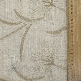 Viskos med lin Desert flowers design C