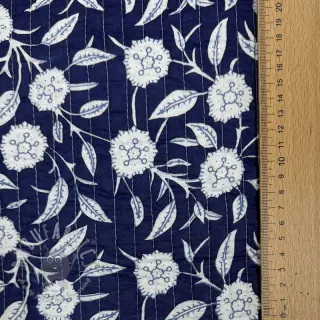 Bomullstyg QUILT Gange indigo