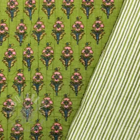 Bomullstyg QUILT Gange vert