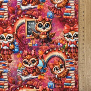 Sweatshirttyg Big eyes design Och digital print