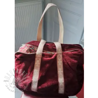 Konstpäls SMOOTH bordeaux