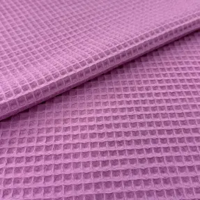 Bavlna s vaflovou väzbou pink