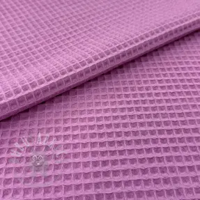 Bomull med vaffelbindning pink