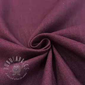 Förtvättat lin wine red