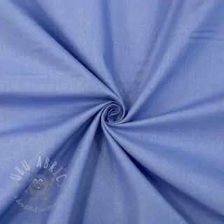 Bomullspoplin dark sky blue