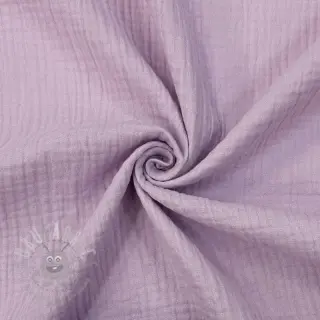 Dubbelgasväv/muslin soft lilac